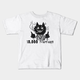 10.000 maniacs and the bad cat Kids T-Shirt